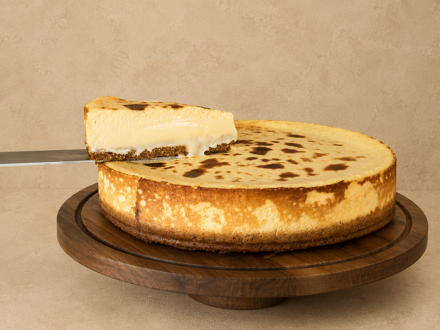 La Clasica Basque Cheesecake | La Viciosa Cheesecake | Basque Cheesecake in Miami